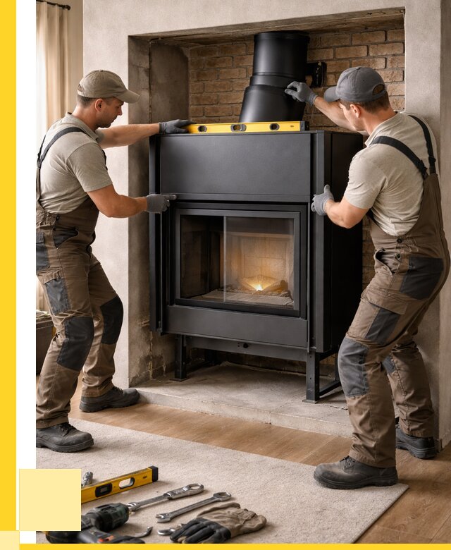 Установка каминных топок в Тюмени под ключ от 18373 р. | ЭриданТюм