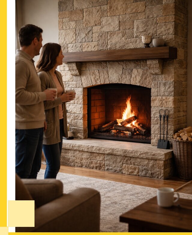 Каменные камины на заказ в Тюмени от 183726 р. | ЭриданТюм