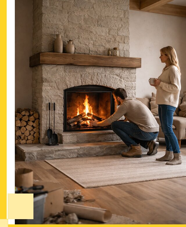 Камины для загородного дома в Тюмени от 357245 р., ЭриданТюм