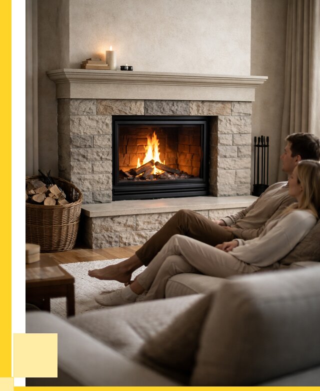 Камины в частном доме под ключ в Тюмени от 204140 р. | ЭриданТюм