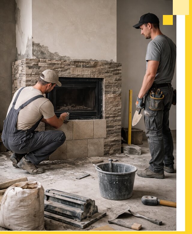 Камины под ключ в Тюмени: проект, изготовление и монтаж