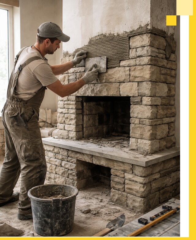 Строительство каминов под ключ в Тюмени от проектирования до монтажа