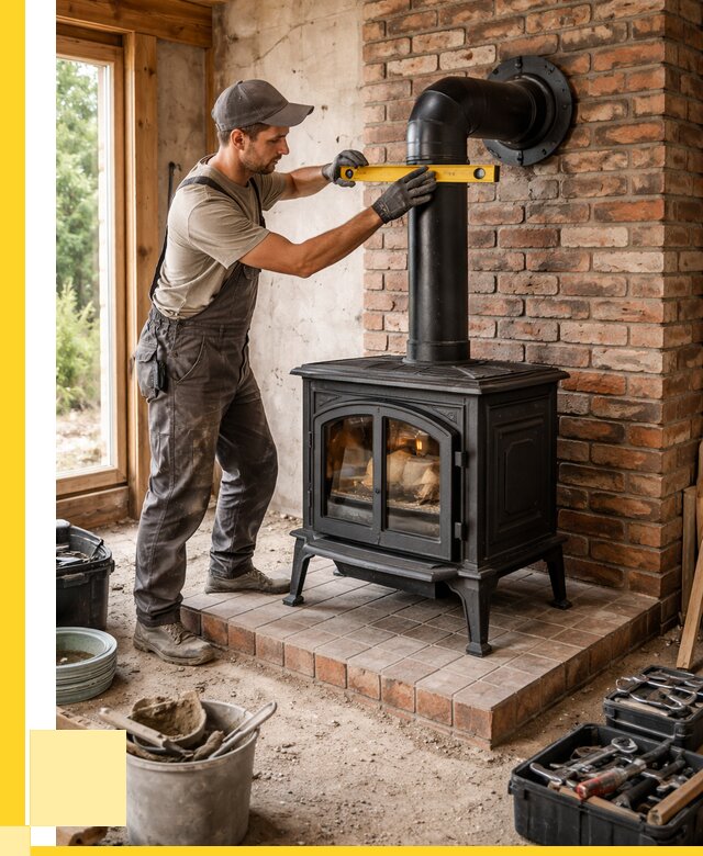 Монтаж печей установка банной печи в Тюмени от 15311 р. | ЭриданТюм