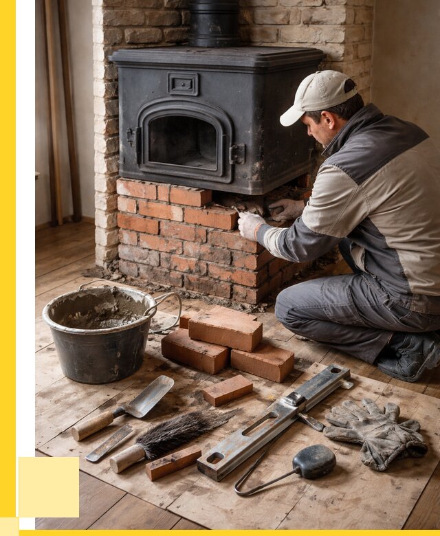 Ремонт печей в Тюмени от 12248 р., услуги печника ЭриданТюм