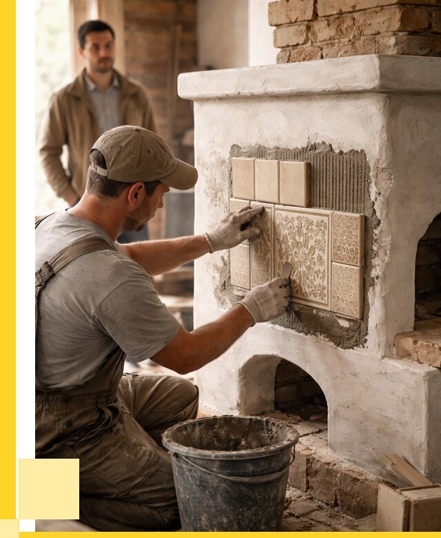 Отделка печей и банных печей в Тюмени от 35725 р. | ЭриданТюм