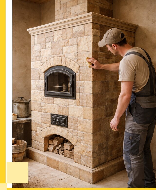 Облицовка печей в Тюмени от 4593 р. под ключ | ЭриданТюм