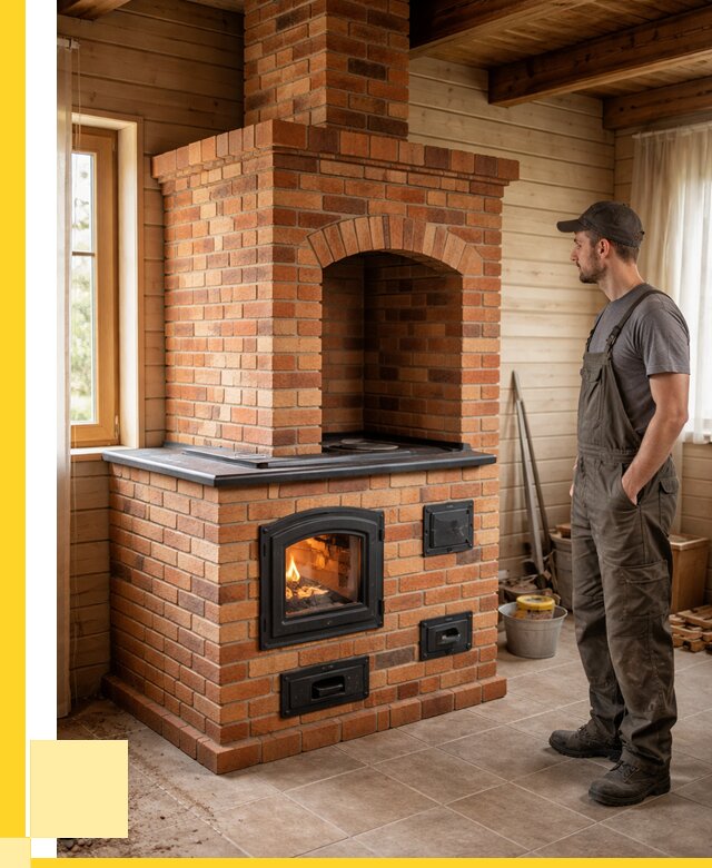 Кирпичные печи в Тюмени: купить от 153105 р. | ЭриданТюм