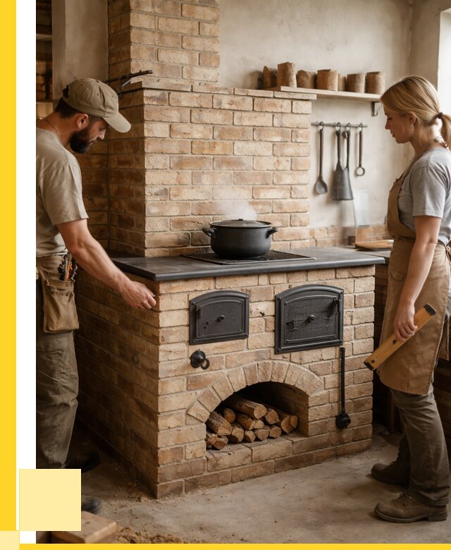 Варочно отопительные печи в Тюмени от 91863 р. | ЭриданТюм