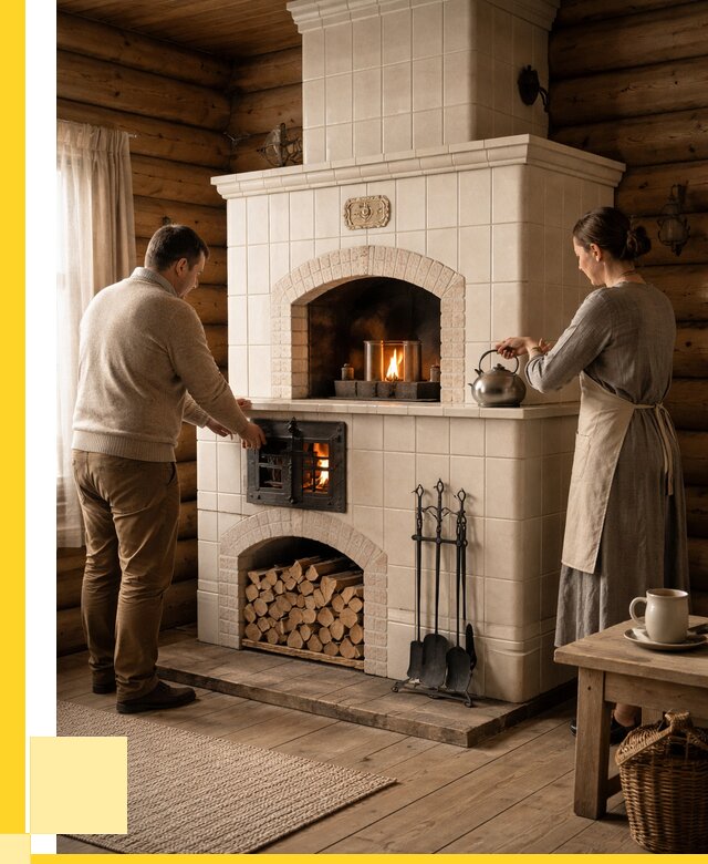 Русские печи в Тюмени: установка от 153105 р. ЭриданТюм