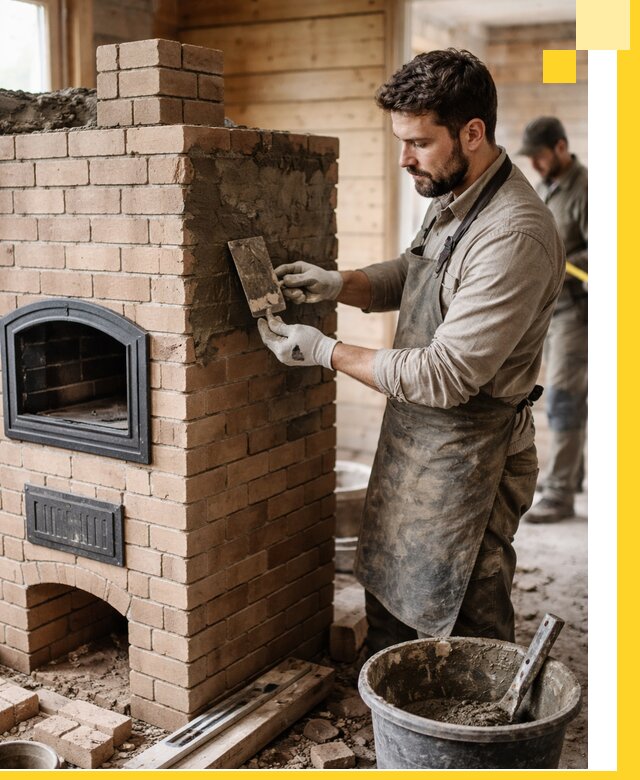 Изготовление и установка печей-шведок под ключ в Тюмени