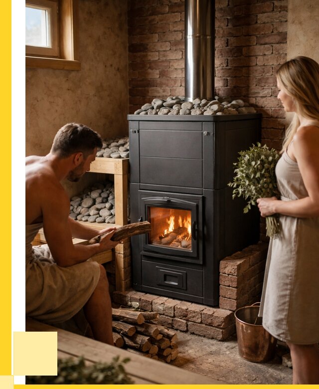 Кирпичная печь для бани на заказ в Тюмени от 56139 р. | ЭриданТюм