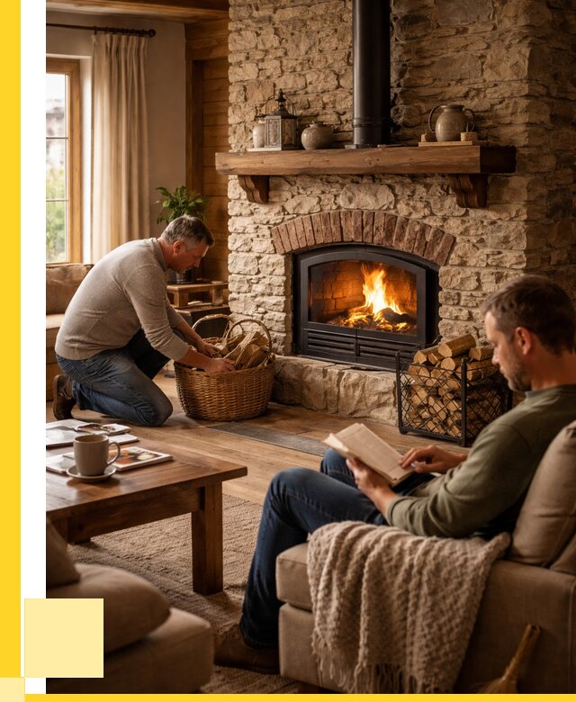 Печи в частном доме в Тюмени от 76553 р. | ЭриданТюм дров