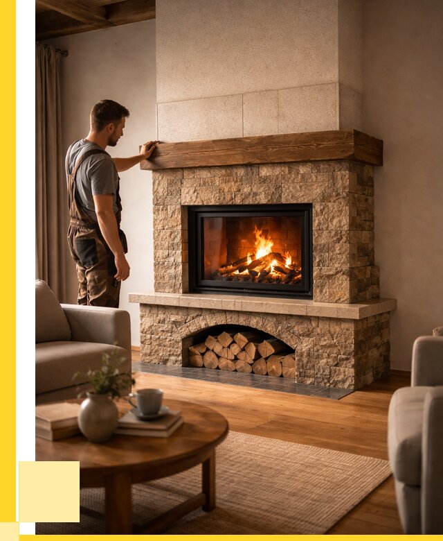 Печи камины для дома под ключ в Тюмени от 56139 р. | ЭриданТюм