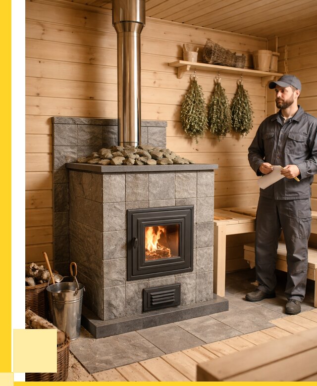 Печи для бани под ключ в Тюмени от 122484 р. | ЭриданТюм