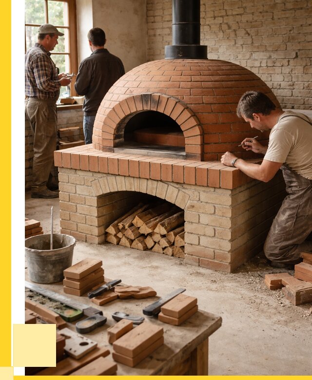 Помпейская печь дровяная для пиццы в Тюмени | ЭриданТюм от 204140 р.