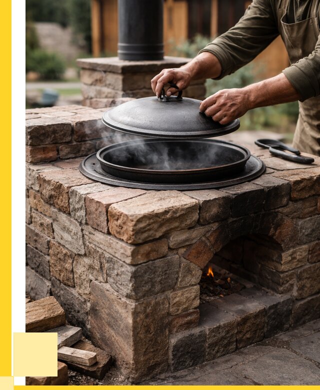 Печи для казана в Тюмени по цене от 18373 р. | ЭриданТюм