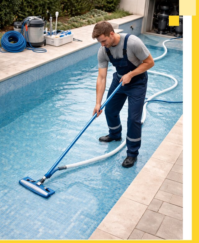 Профессиональная чистка бассейнов и фильтров в Тюмени под ключ