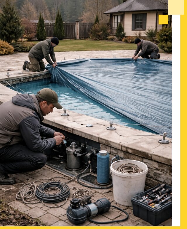 Консервация бассейнов в Тюмени: подготовка к длительному хранению