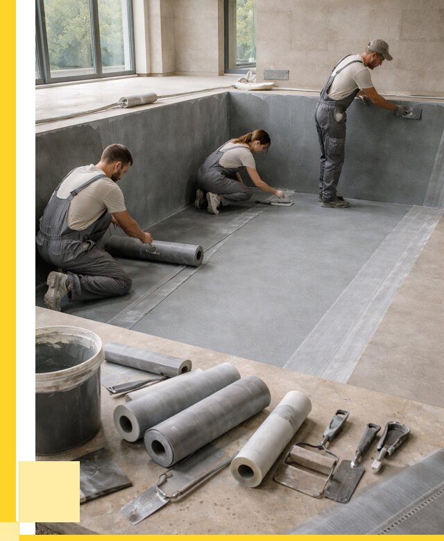 Гидроизоляция бассейнов в Тюмени от 2041 р., ЭриданТюм