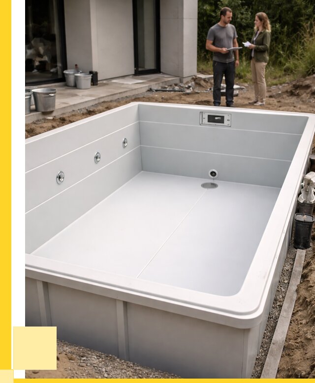 Полипропиленовые бассейны в Тюмени от 255175 р. | ЭриданТюм