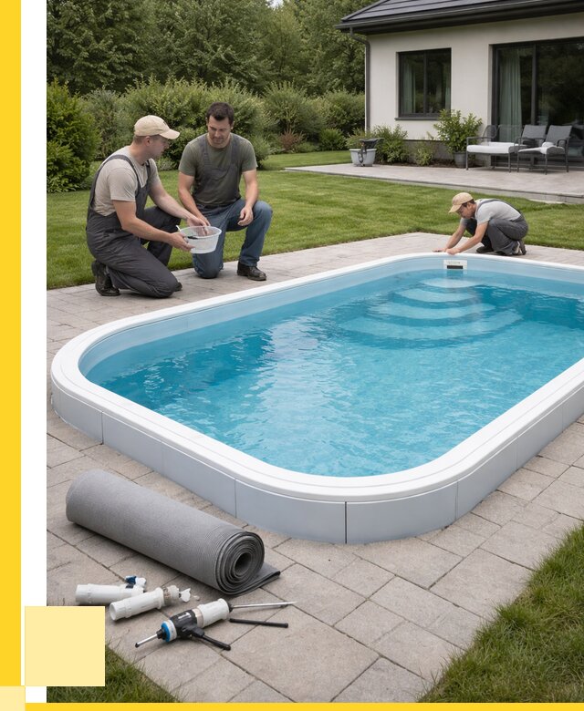 Пластиковый бассейн купить в Тюмени от 255175 р., ЭриданТюм