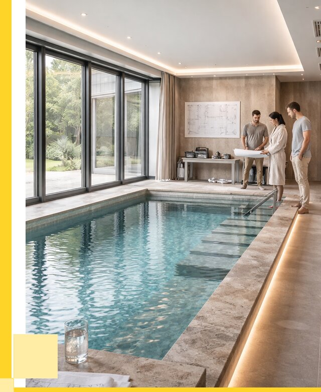 Закрытые бассейны под ключ в Тюмени от 2551750 р. | ЭриданТюм