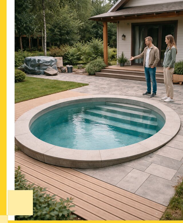 Бассейн на даче под ключ в Тюмени от 204140 р., ЭриданТюм