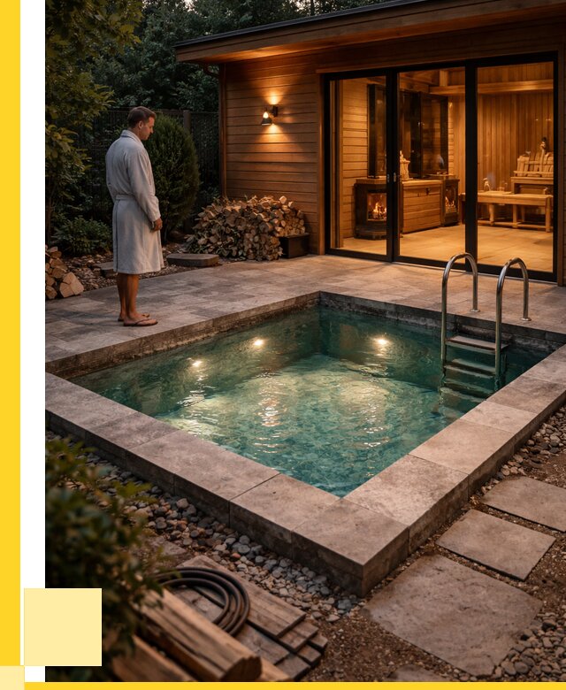 Бани с бассейном под ключ в Тюмени от 96967 р. | ЭриданТюм