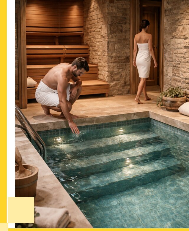 Сауна с бассейном под ключ в Тюмени от 122484 р., ЭриданТюм