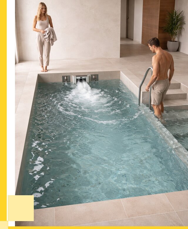 Бассейн с противотоком в Тюмени от 255175 р. | ЭриданТюм