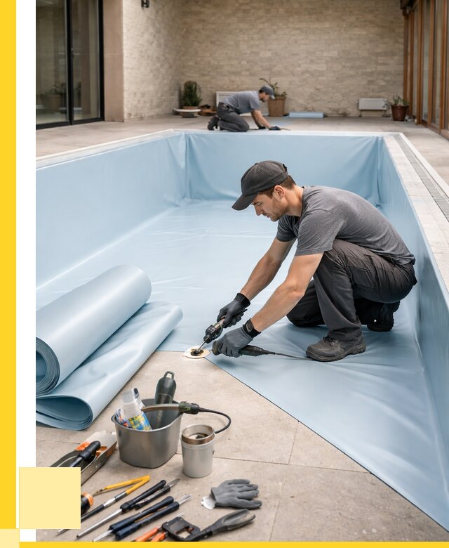 Пленка ПВХ для бассейнов в Тюмени от 2552 р. | ЭриданТюм