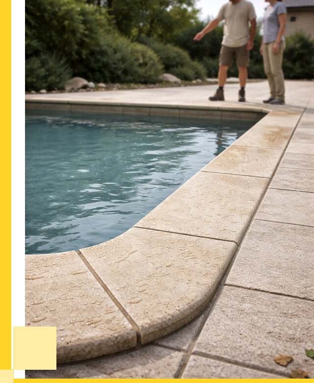 Копинговый камень для бассейнов в Тюмени от 4287 р. | ЭриданТюм