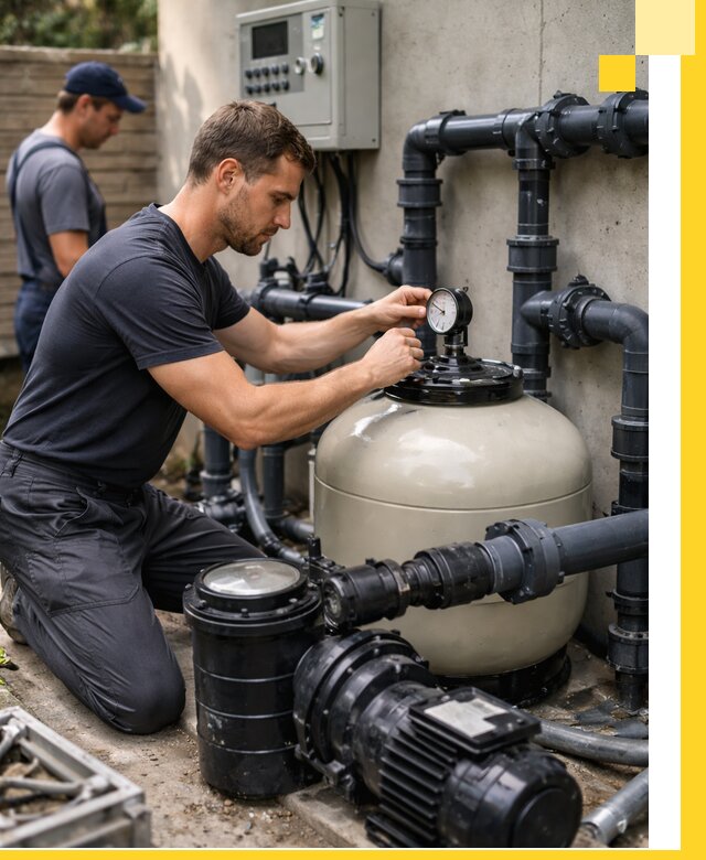 Поставка и монтаж фильтровального оборудования для бассейнов в Тюмени