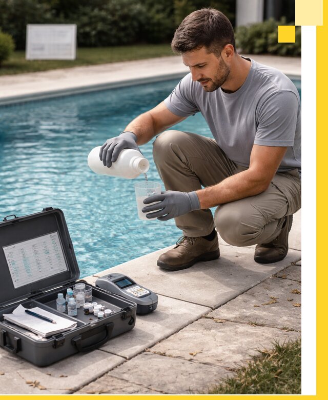 Профессиональная дезинфекция воды в бассейне в Тюмени