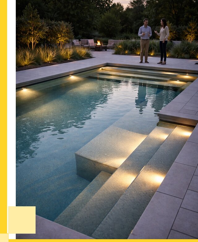 Освещение бассейнов в Тюмени под ключ от 25518 р. | ЭриданТюм