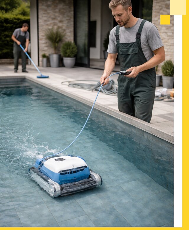 Роботы пылесосы для бассейнов в Тюмени, продажа и обслуживание