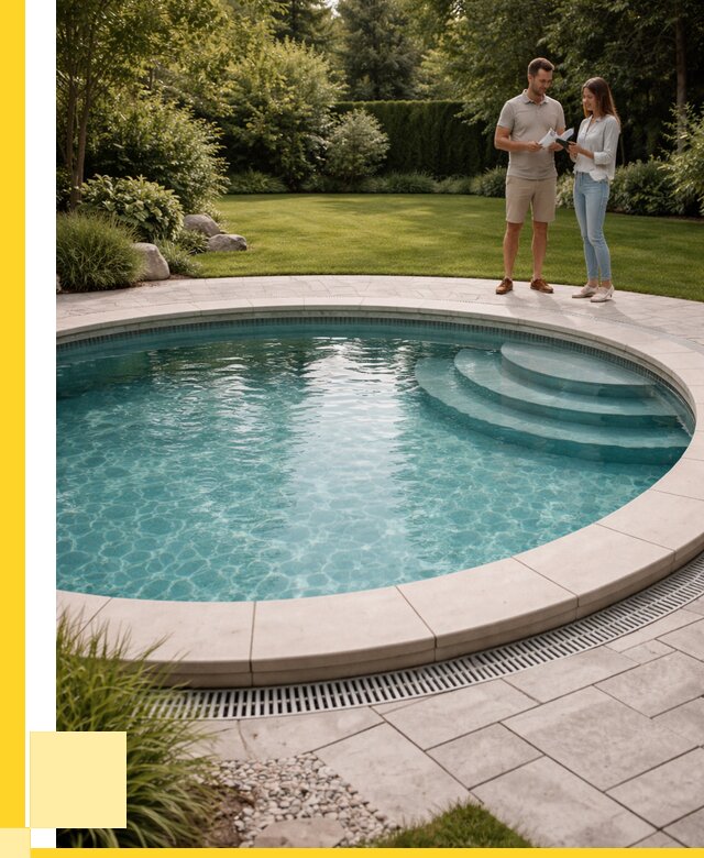 Круглые каркасные бассейны купить в Тюмени от 255175 р. | ЭриданТюм