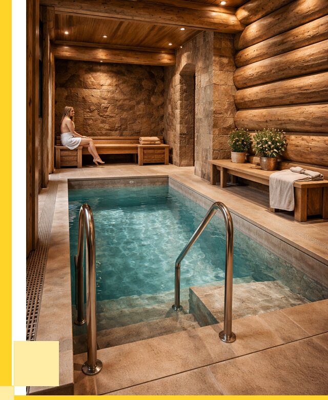 Аренда бани с бассейном в Тюмени от 1531050 р. | ЭриданТюм