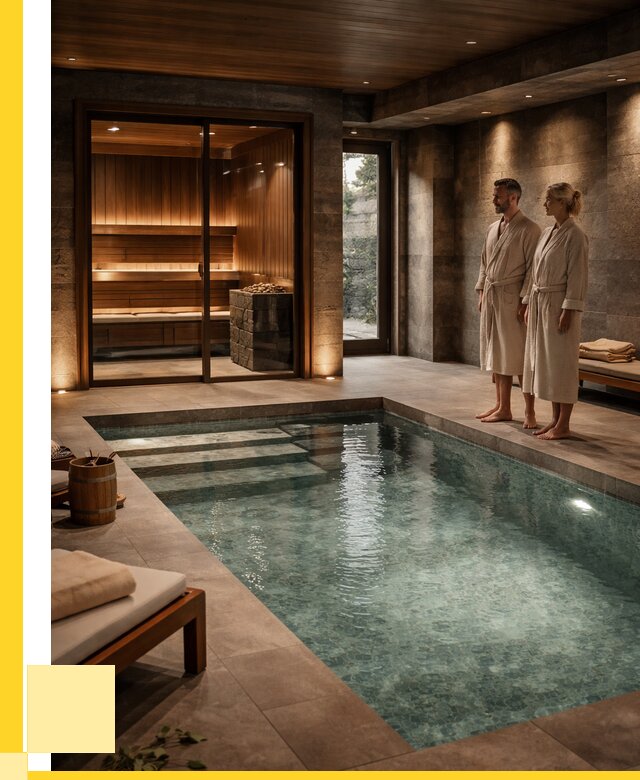 Сауна с большим бассейном в Тюмени от 1224840 р. ЭриданТюм