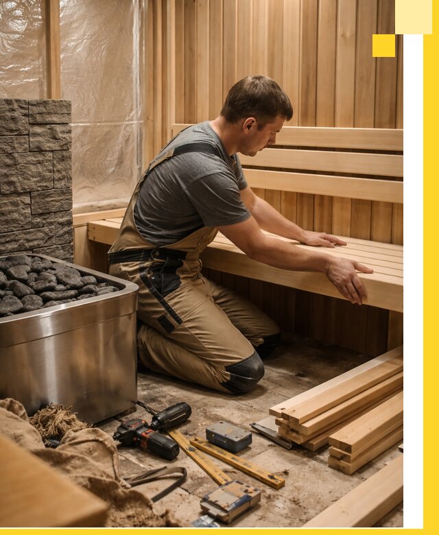 Сауны для дома под ключ с проектированием и монтажом в Тюмени