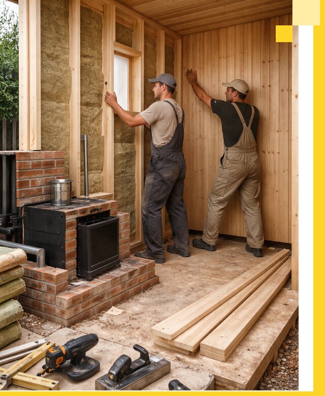 Строительство и установка дачных саун под ключ в Тюмени