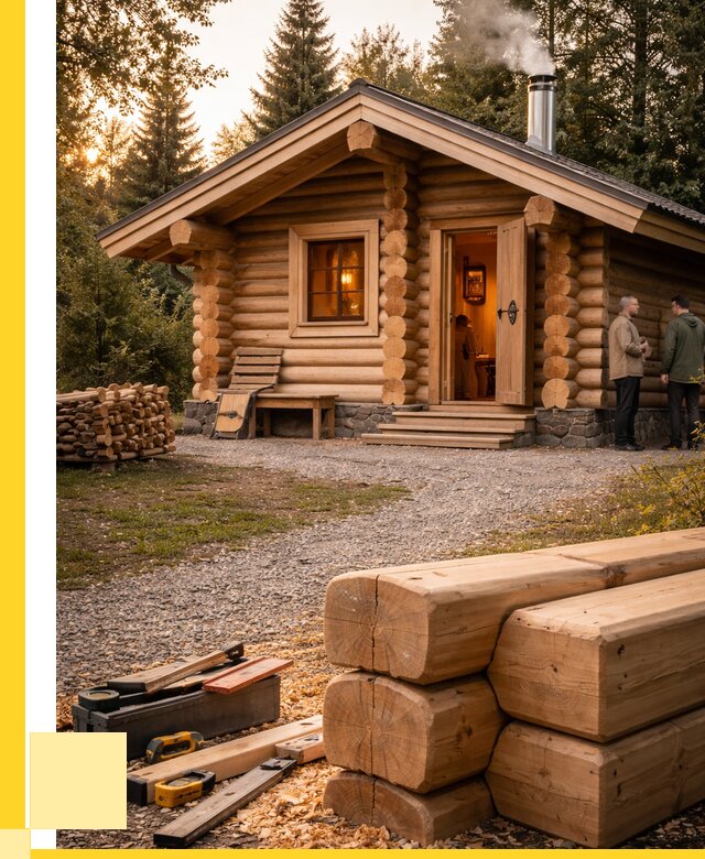 Строительство бань и комплексов в Тюмени от 459315 р.| ЭриданТюм