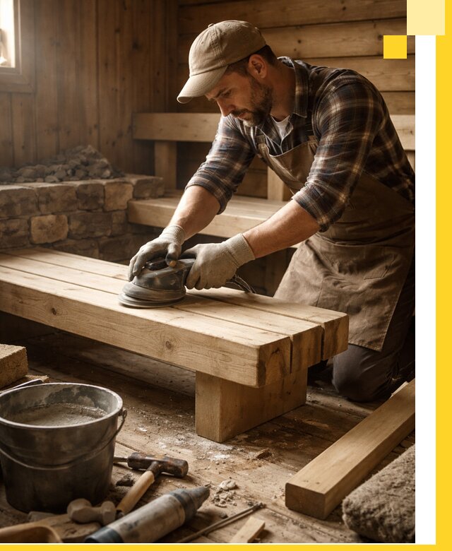 Ремонт бань под ключ в Тюмени с гарантией качества и сроков