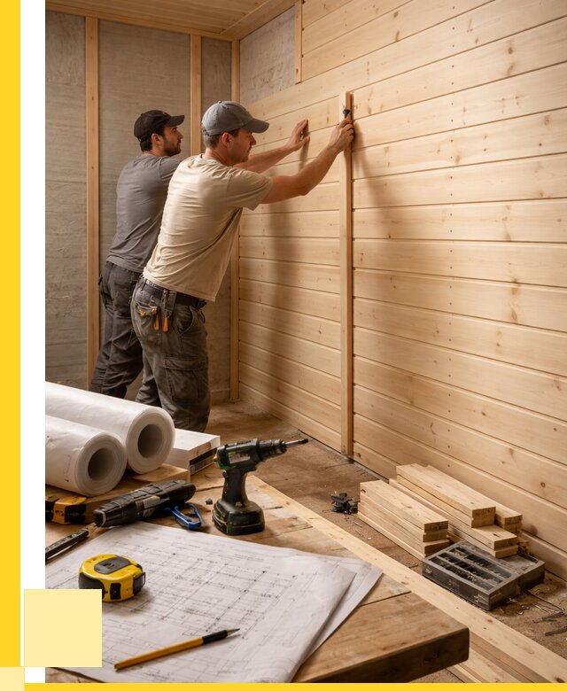 Обшивка бани вагонкой в Тюмени от 1225 р., ЭриданТюм