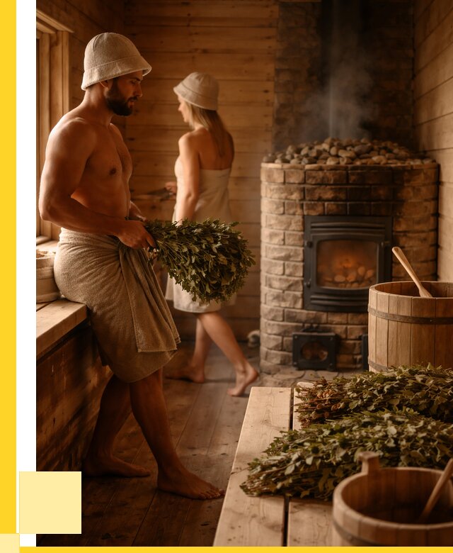 Русские бани в Тюмени: проекты и дизайн от 357245 р. | ЭриданТюм