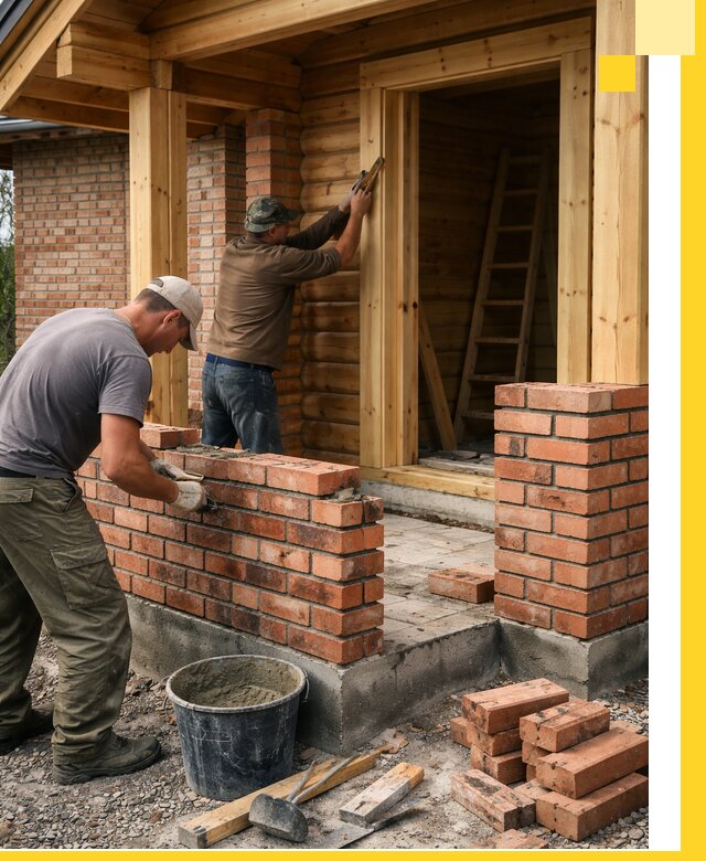 Строительство кирпичных бань под ключ в Тюмени с гарантией качества