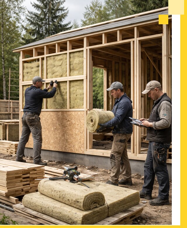 Проектирование и строительство каркасных бань в Тюмени под ключ