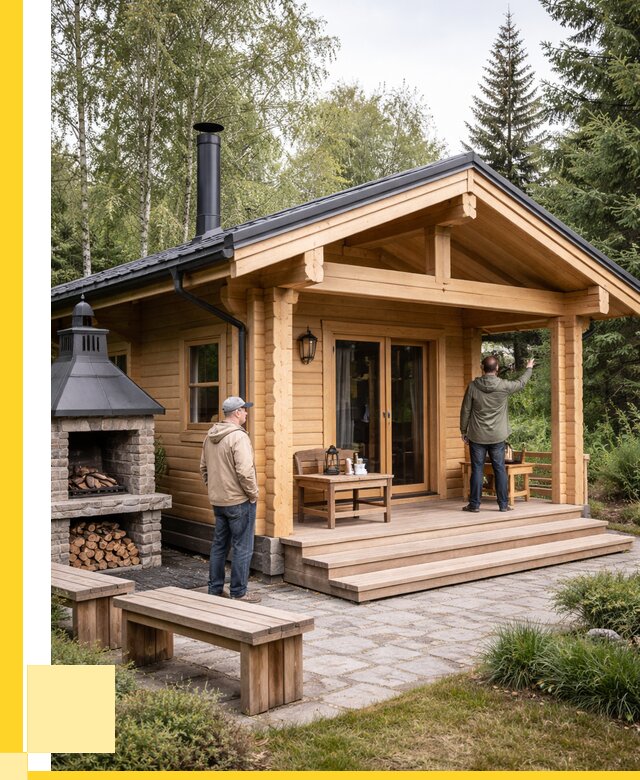 Деревянные бани под ключ в Тюмени от 459315 р. | ЭриданТюм