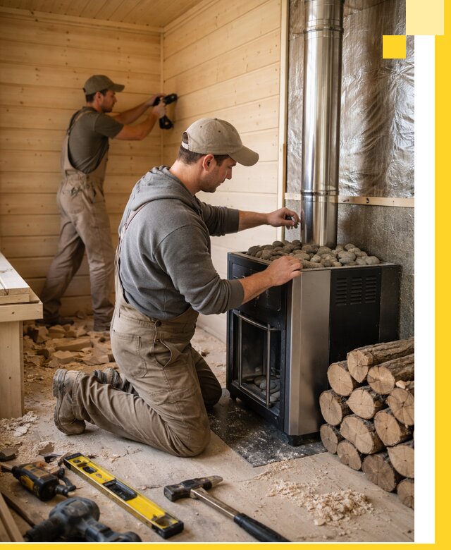 Строительство деревянных бань под ключ в Тюмени проекты и монтаж