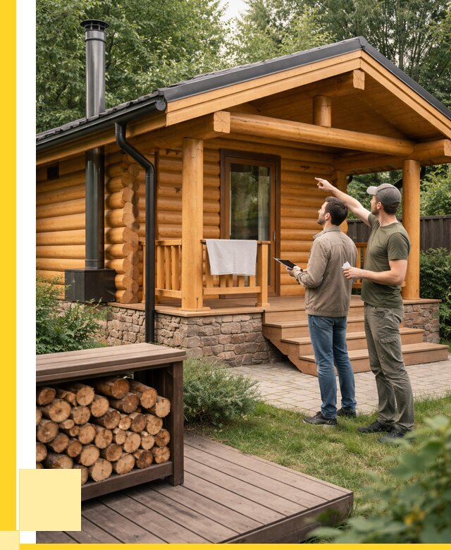 Бани для дачи под ключ в Тюмени от 255175 р. | ЭриданТюм